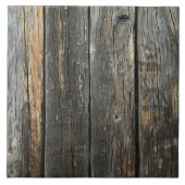 Cool faux hout patroon tegeltje (Voorkant)