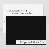Cool Faux Silver Stripe Modern Cft Certificate (Voorkant / Achterkant)