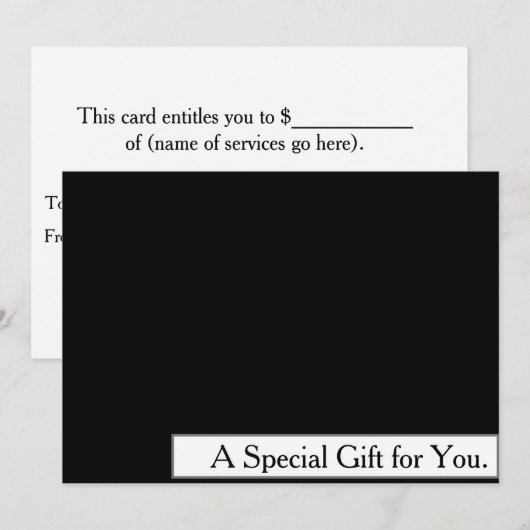 Cool Faux Silver Stripe Modern Cft Certificate (Voorkant / Achterkant)