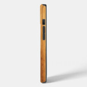 Cool faux wood lovers Land Case-Mate iPhone Case (Achterkant / Links)