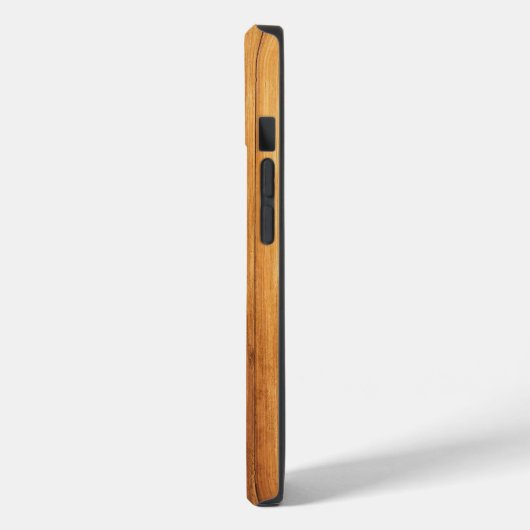 Cool faux wood lovers Land Case-Mate iPhone Case (Achterkant / Links)