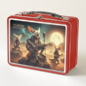 Cool Fennec Foxes Rock akoestische gitaren in de w (Voorkant)