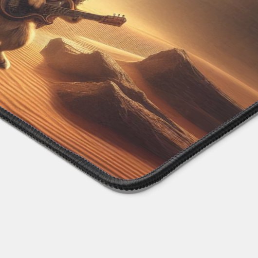 Cool Fennec Foxes Rock akoestische gitaren in de w Bureaumat (Hoek)