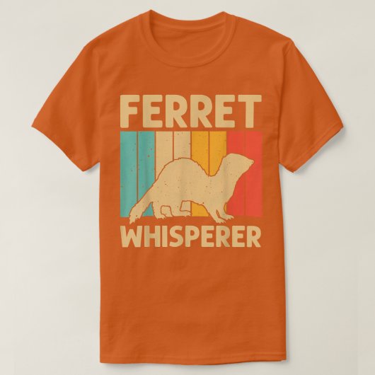 Cool Ferret voor mannen Dierenvriend Ferret Owne T-shirt (Design voorkant)