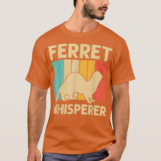 Cool Ferret voor mannen Dierenvriend Ferret Owne T-shirt