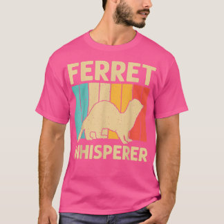 Cool Ferret voor mannen Dierenvriend Ferret Owne T-shirt
