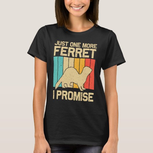 Cool Ferret voor mannen - Eigenaar van Ferret T-shirt (Voorkant)