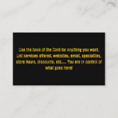 Cool ffl-dealerkaart visitekaartje (Achterkant)