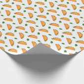 Cool fiesta betonpartij taco cadeaupapier (Hoek)