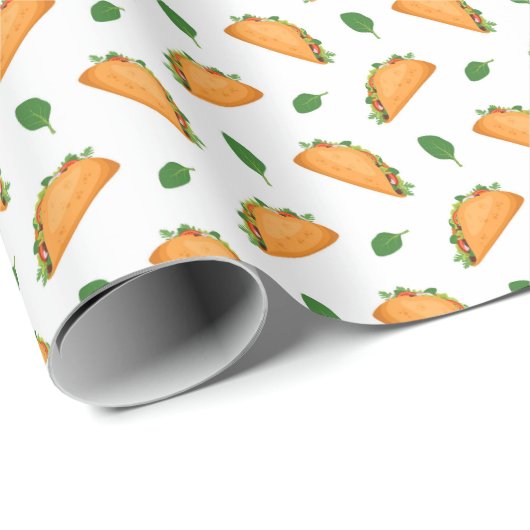 Cool fiesta betonpartij taco cadeaupapier (Rol Hoek)