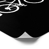 Cool Fiets Mountainbiken Poster (Hoek)