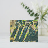 Cool fietsen kunst briefkaart (Staand voorkant)