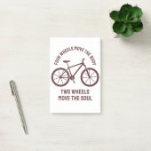 Cool fietsenontwerp - Sleepwieltjes verplaatsen de Post-it® Notes (Kantoor)