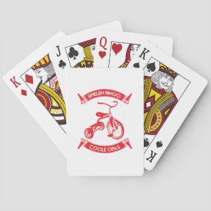 Cool Fietsontwerp - Bingo spelen Koele Opa's Pokerkaarten