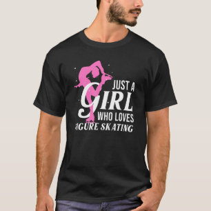 Cool Figuur Skating for Women Girls Ice Skating Wi T-shirt