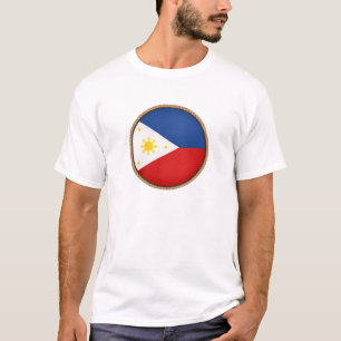 Cool Filippijnen Vlagzegel T-shirt