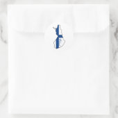 Cool Finland Ronde Sticker (Tas)