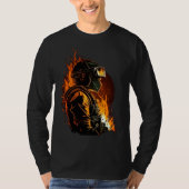 Cool Fire Welder Worker T-shirt (Voorkant)