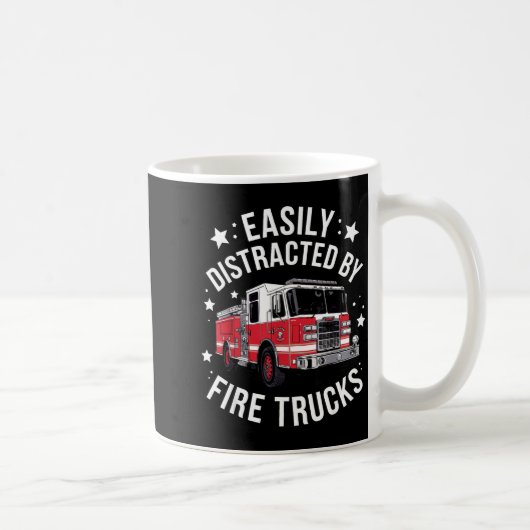 Cool Firefighter Design For Men Women Firemen Fire Koffiemok (Rechts)