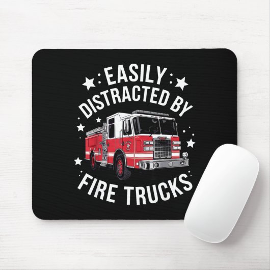 Cool Firefighter Design For Men Women Firemen Fire Muismat (Met muis)