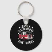 Cool Firefighter Design For Men Women Firemen Fire Sleutelhanger (Voorkant)