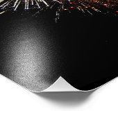 Cool Firework Foto Afdruk (Hoek)
