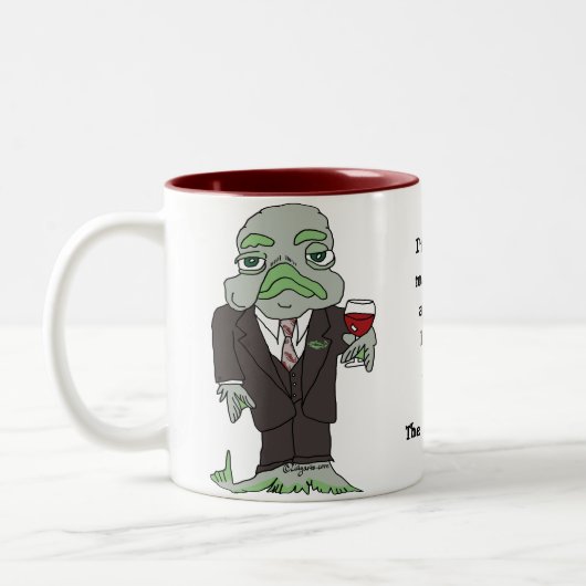Cool Fish Gifts Coffee Mok (Links)