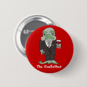 Cool Fish Gifts Custom Button Pin (Voorkant /achterkant)