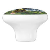 Cool Fishing Lovers Lake Keramische Knop (Zijkant)