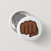Cool Fist Bump Emoji Ronde Button 3,2 Cm (Voorkant /achterkant)