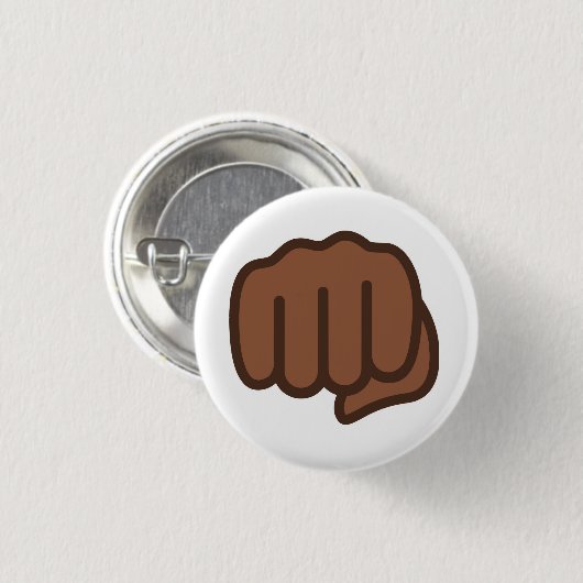 Cool Fist Bump Emoji Ronde Button 3,2 Cm (Voorkant /achterkant)