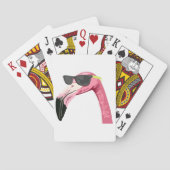 Cool Flamingo Pokerkaarten (Achterkant)
