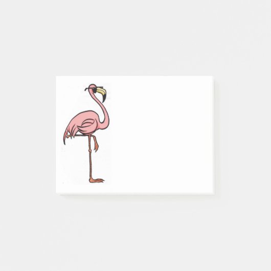 Cool Flamingo Post-it notes (Voorkant)