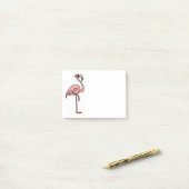 Cool Flamingo Post-it notes (Op bureau)