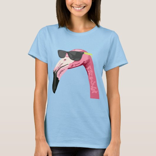 Cool Flamingo T-shirt (Voorkant)