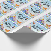 Cool Flights Vlinder Cadeaupapier (Hoek)