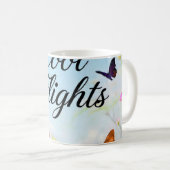Cool Flights Vlinder Koffiemok (Voorkant rechts)