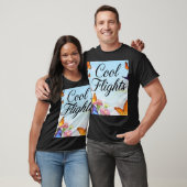 Cool Flights Vlinder T-shirt (Unisex)