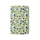 Cool Floral Pattern Badmat (Voorkant Verticaal)