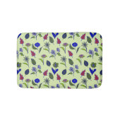 Cool Floral Pattern Badmat (Voorkant)