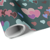 Cool Floral Pattern Cadeaupapier (Rol Hoek)