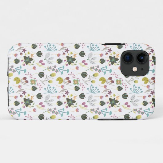 Cool Floral Pattern Case-Mate iPhone Case (Achterkant (horizontaal))
