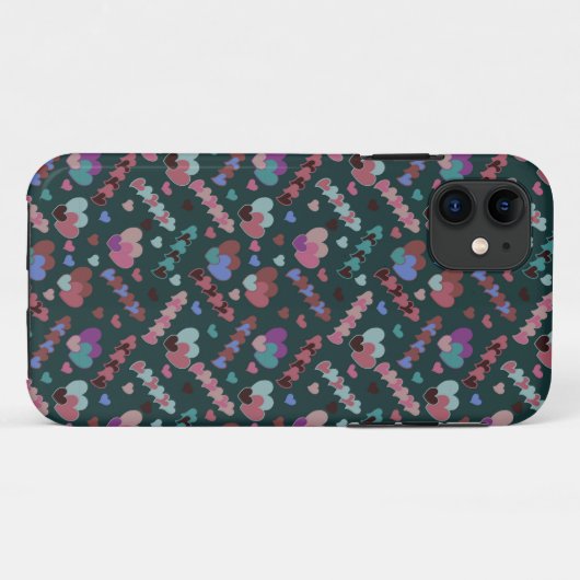 Cool Floral Pattern Case-Mate iPhone Case (Achterkant (horizontaal))