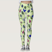 Cool Floral Pattern Leggings (Voorkant)