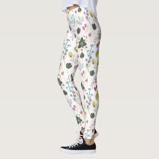 Cool Floral Pattern Leggings (Links)