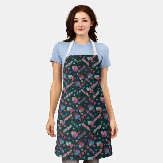 Cool Floral Pattern Schort (Gedragen)