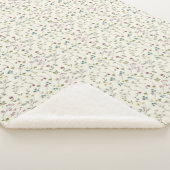 Cool Floral Spring, Housewarming Gift Sherpa Deken (3/4)