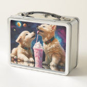 Cool Fluffy Puppies planeten milkshake (Achterkant)