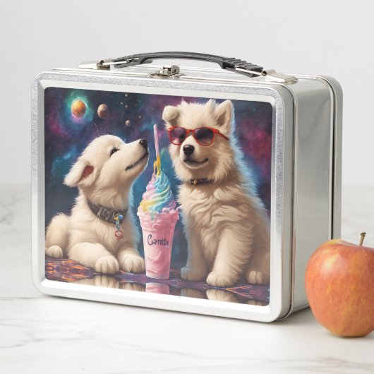 Cool Fluffy Puppies planeten milkshake (In situ)