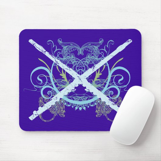 Cool Flute Mousepad Muismat (Met muis)